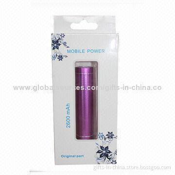 Power Bank 2,200mAh for iPhone with CE, RoHS, PayPal Payment Accepted and Free Samples Supply